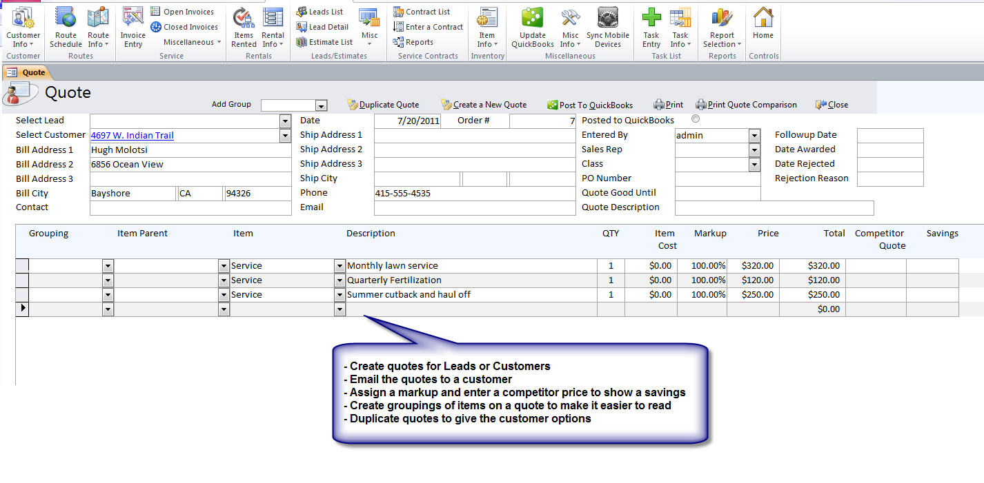 QuickBooks Compatible Lawn Care &amp; Landscape Service Software | The ...